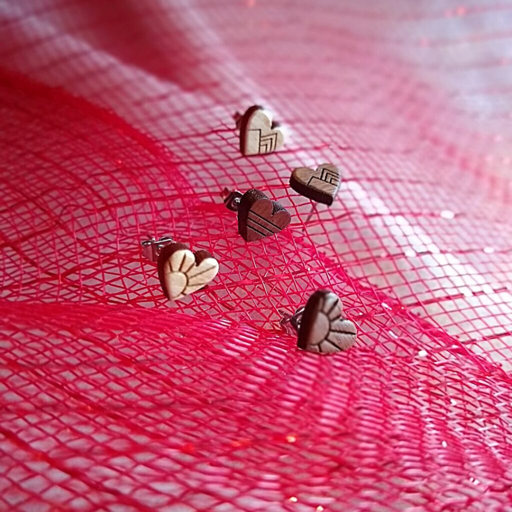 Earrings by love ugly bunny